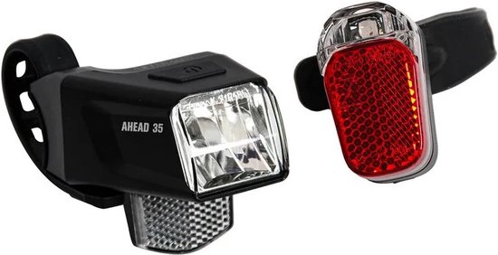 Koplamp Led Büchel "Ahead 35" + Z-Fire Micro - zwart — afbeelding 2