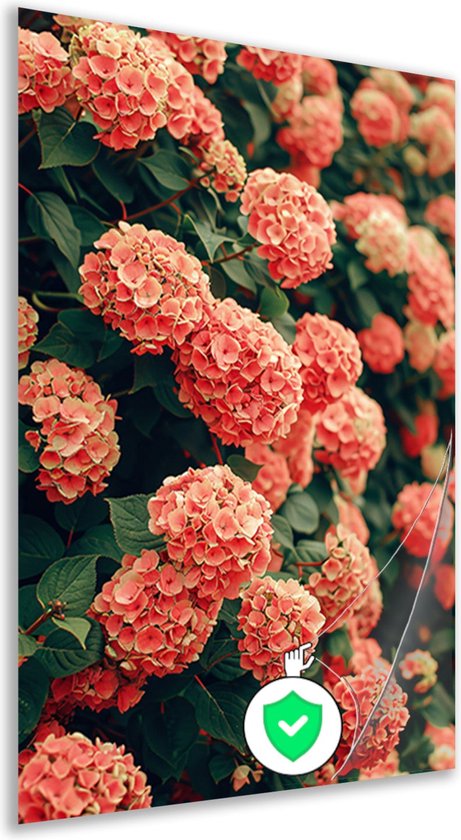 Bloemen posters - Planten poster - Poster Bladeren - Wanddecoratie modern - Slaapkamer posters - Decoratie muur poster 60x90 cm