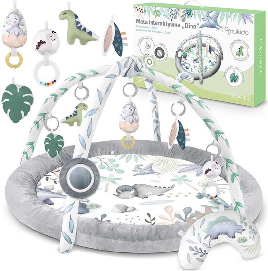 Tapis éducatif interactif Dino Nukido