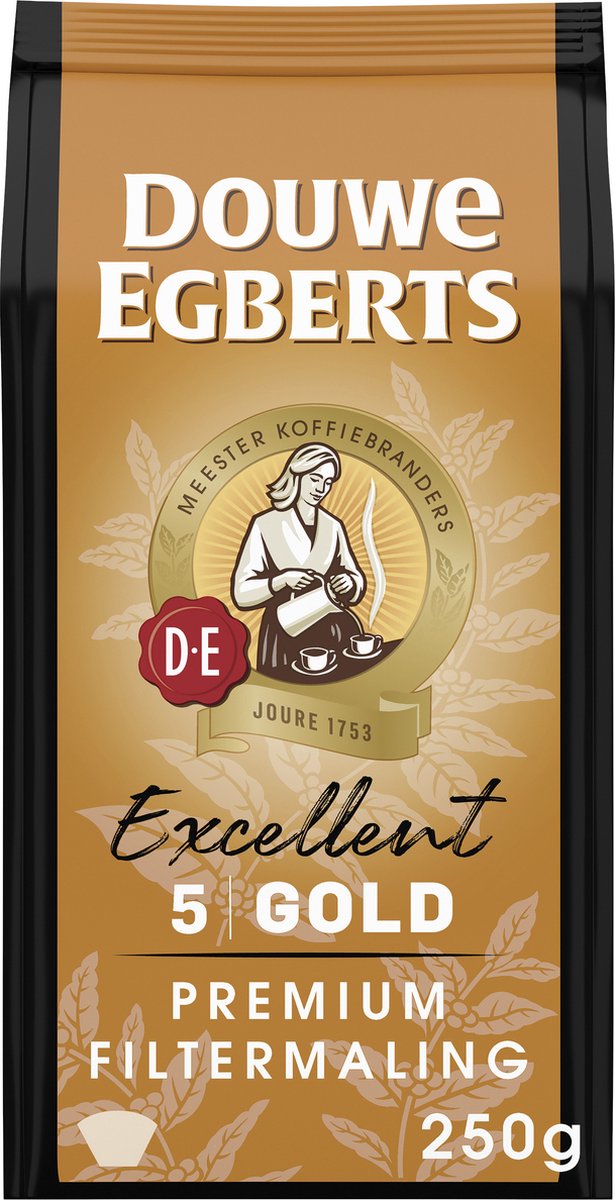 Douwe Egberts Excellent Gold Filterkoffie thumbnail 5