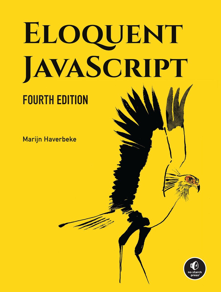 Omslag van Eloquent JavaScript, 4th Edition