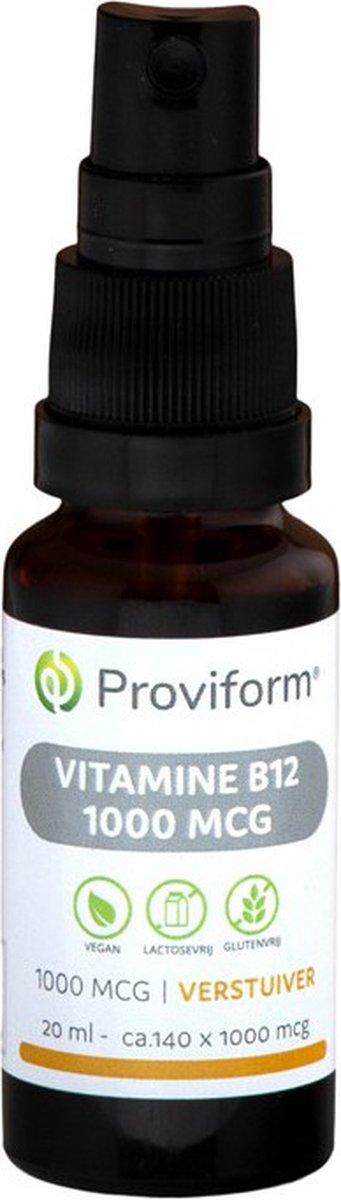 Goedkoopste Proviform Vitamine B12 1000mcg verstuiver 20 Milliliter