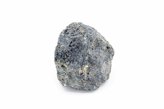 2 morceaux bruts de pierres précieuses de quartz tourmaline
