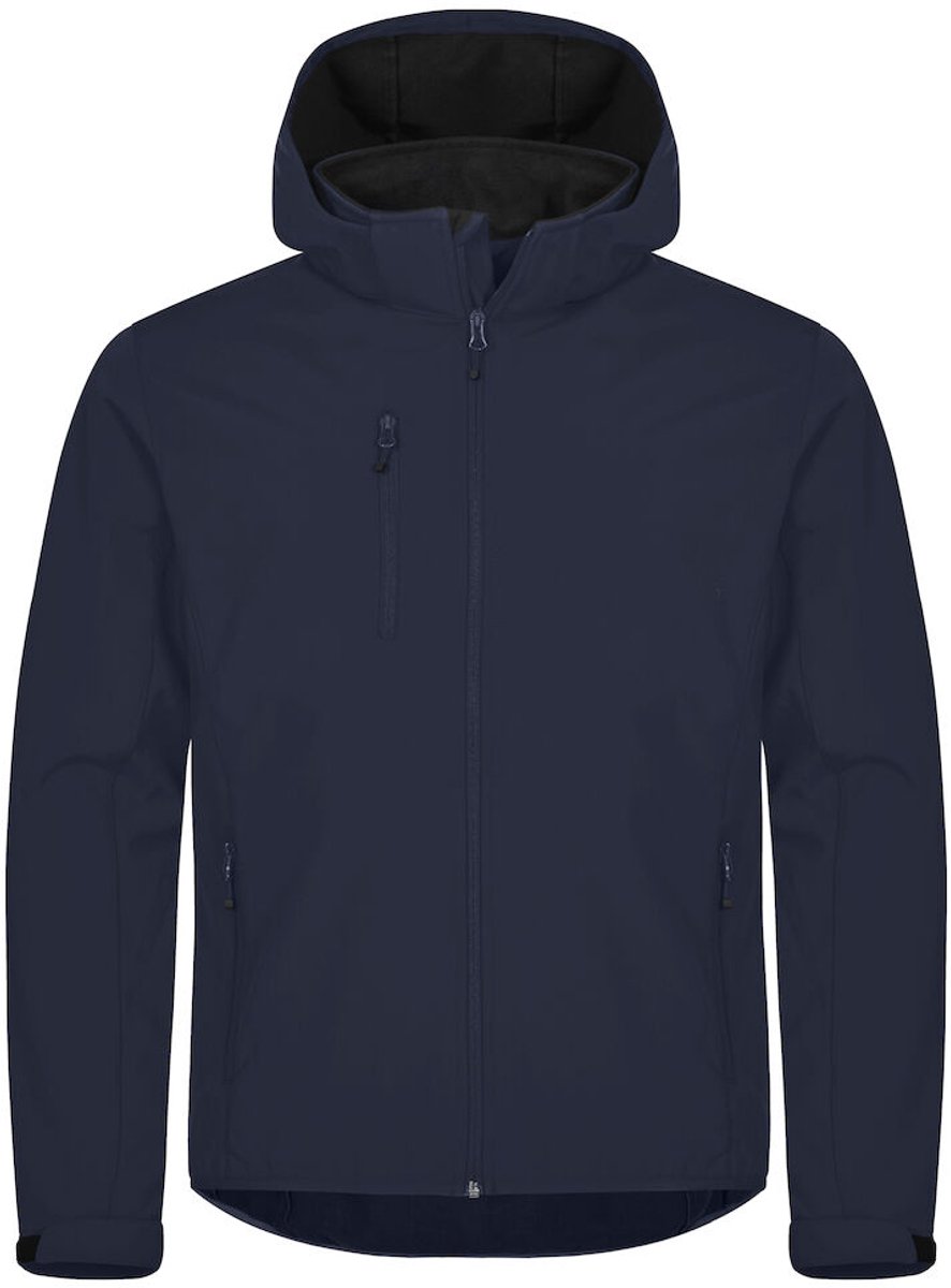 Clique Classic Softshell Hoody 0200912 Dark Blauw