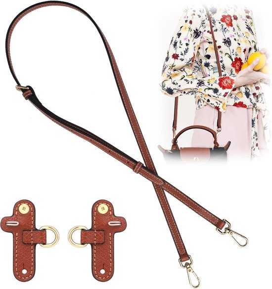 Asudaro Handtas Vervangende riem Bag Back Kleurrijke golfpunt schouderriem 92-138cm lengte verstelbare brede draagriem schouderriem voor crossbody schoudertassen portemonnee Eén maat paars-goud