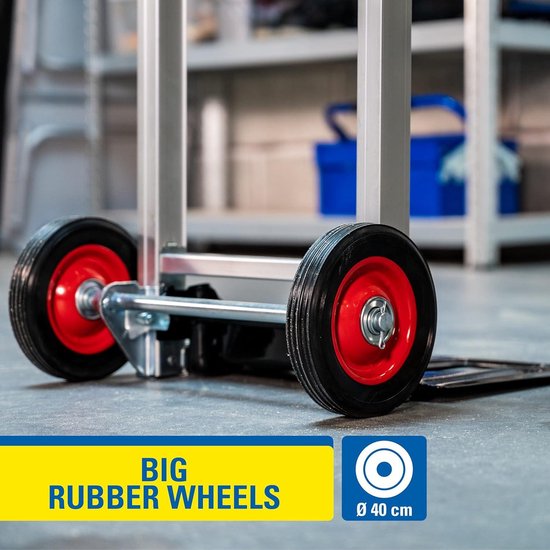 Pallit DIABLO Hand Truck, 200 kg, High-Quality Steel, Ergonomic