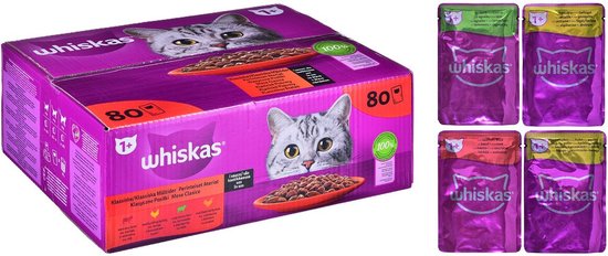 Whiskas Blik Rijk Aan Vis 400 G Tonijn van Whiskas