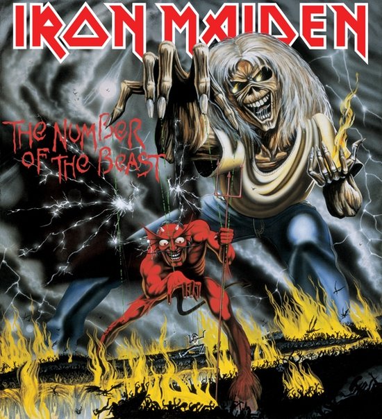 Foto: Iron maiden the number of the beast lp 