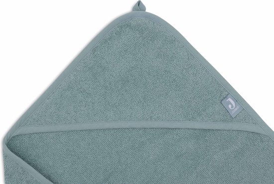 Jollein - Badcape Badstof 100x100cm - Baby Handdoek met Badcape, Omslagdoek, Badponcho - Sea Green van Jollein — afbeelding 5