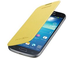 Samsung Flip Cover voor de Samsung Galaxy S4 Mini - Geel
