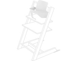 Tripp Trapp Baby Set Wit - Verander Stoel in Kinderstoel - Afneembare Zitting 6-36 Maanden - Compatibel met modellen na mei 2006
