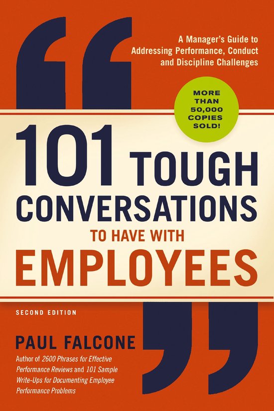 101 Tough Conversations to Have with Employees - cover