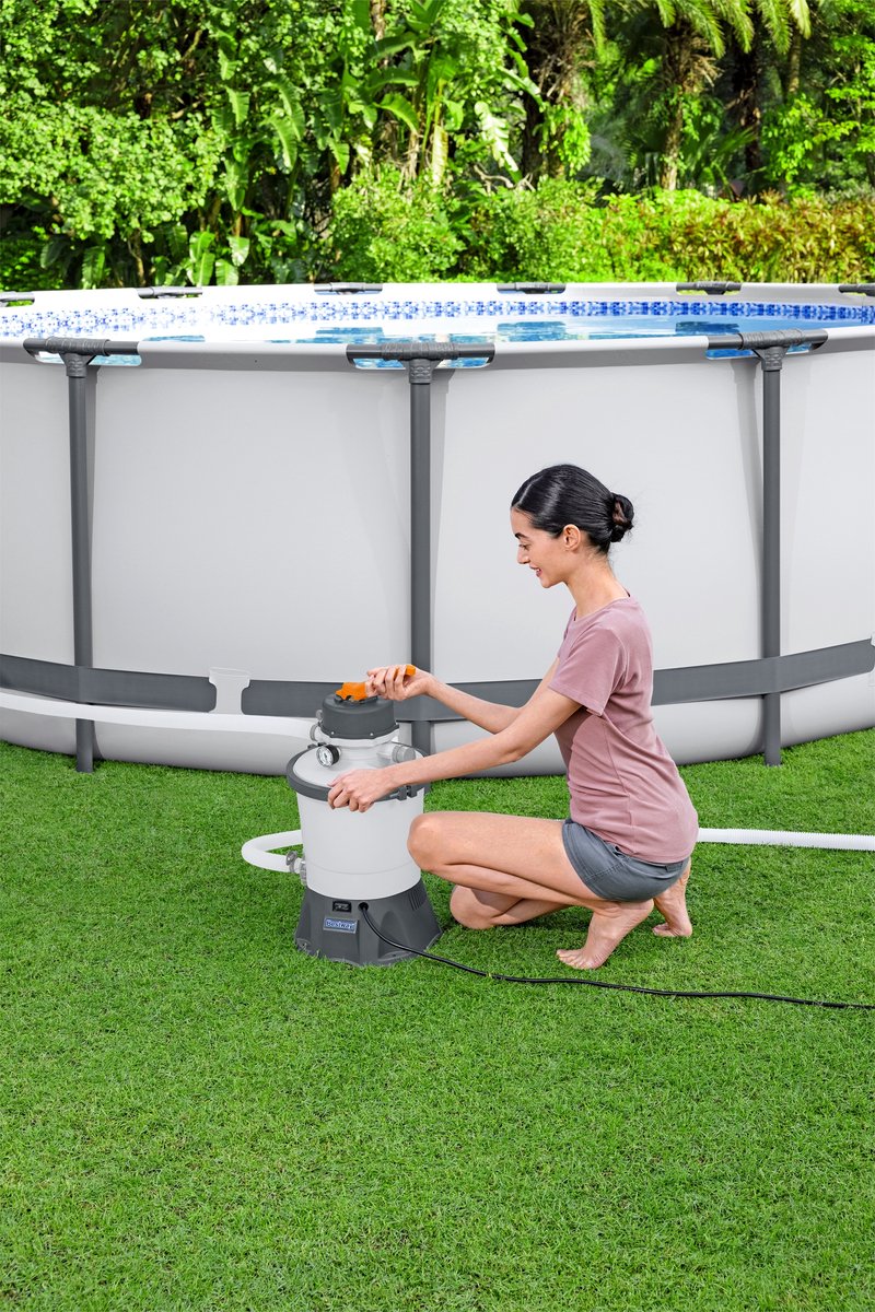 Bestway Flowclear zandfilterpomp 3.028 L/u – foto 8