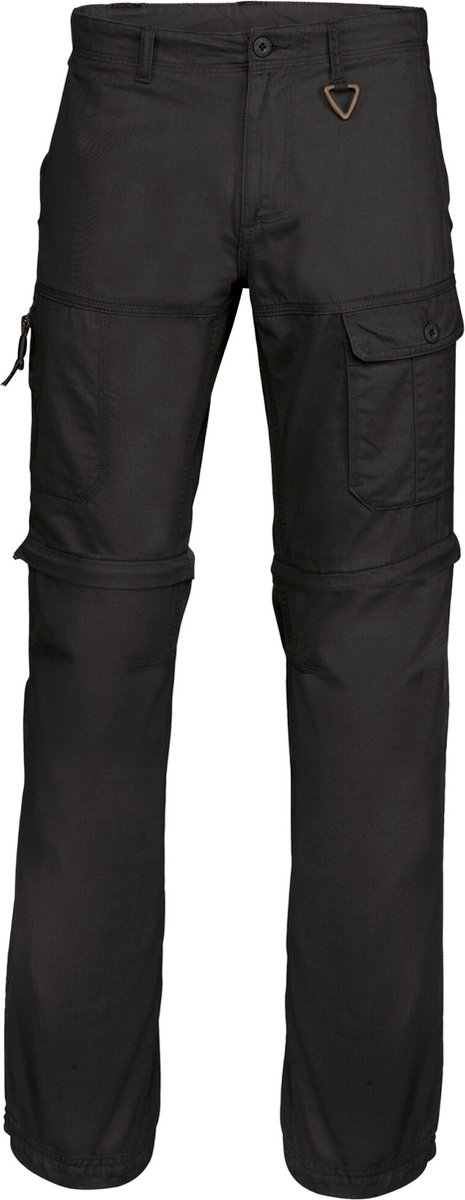 YAOBAOLE Linnen broek voor heren, middeleeuwse Viking, renaissance, piratenbroek, lang, losjes met zakken, elastische tailleband, kostuumbroek, bruin, M