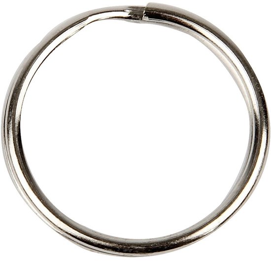 Porte-clés, D : 25 mm, 100 pièces