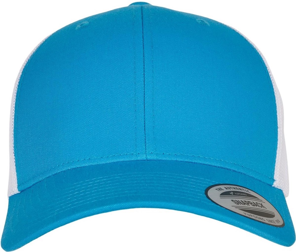Flexfit - Retro Trucker 2Tone Snapback Pet - Turquoise/Wit
