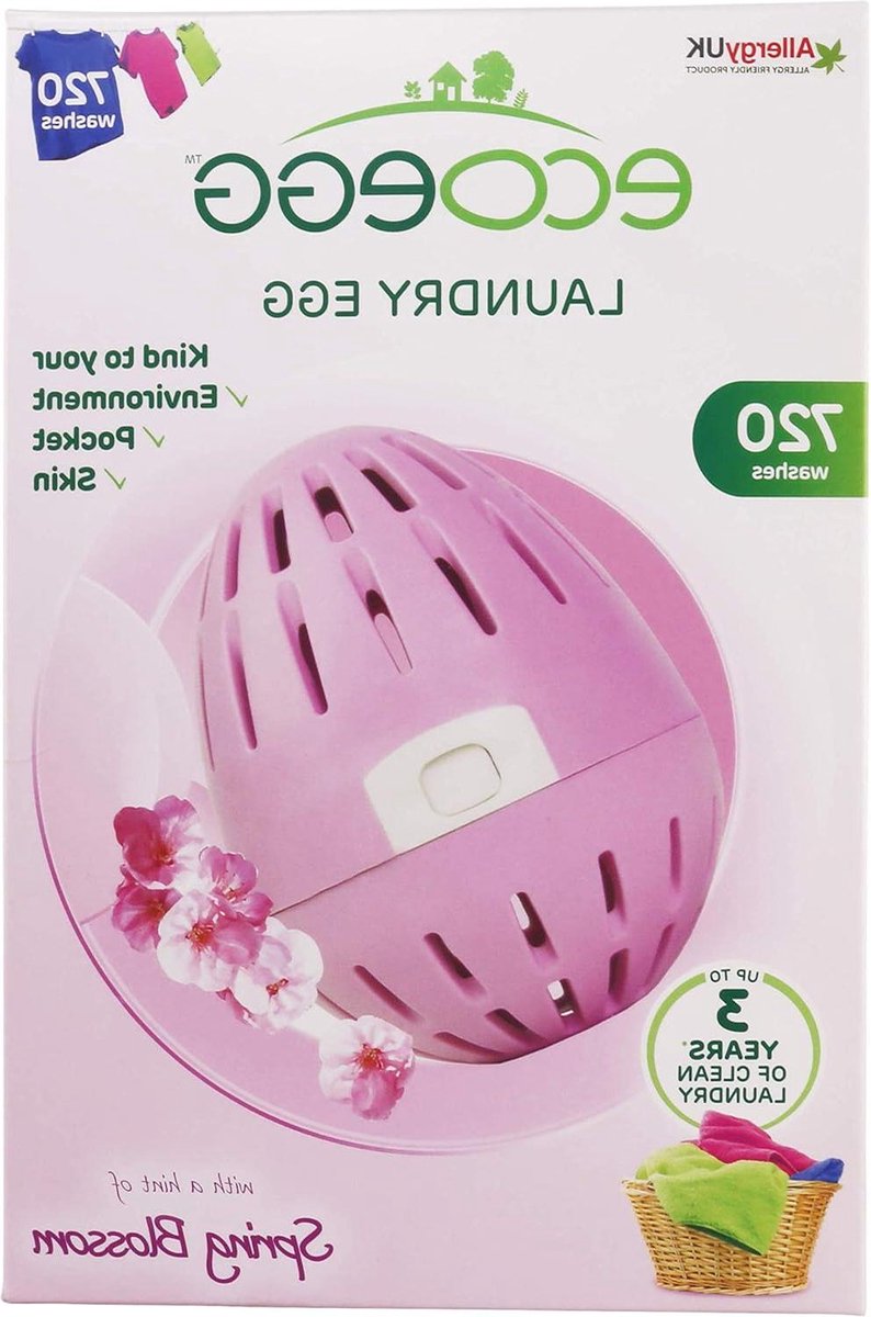 Wassen met Ecoegg Spring Blossom - 54 wasbeurten - 720 wasbeurten oplossing Laundary Net