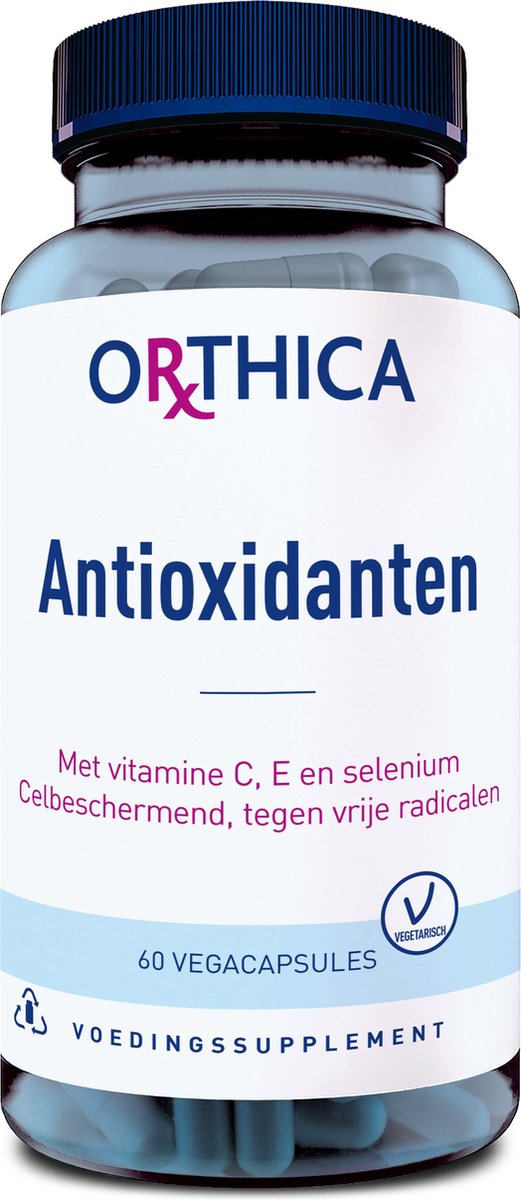 Goedkoopste Orthica Antioxidanten - met vitamin C, E en selenium - 60 vegacapsules