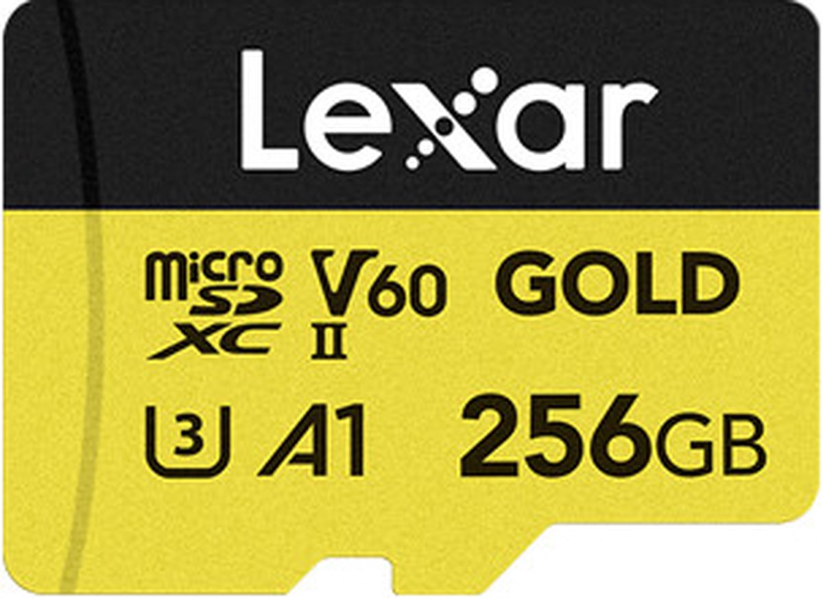 Lexar Professional GOLD 256GB microSDXC 280mb/s