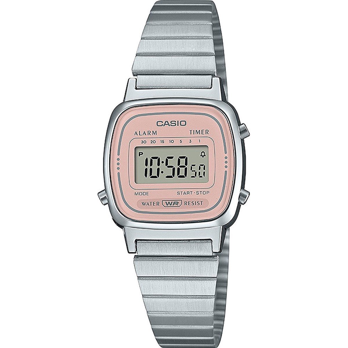 Casio - LA670WEA-4A2EF - Polshorloge - Dames - Kwarts - COLLECTION RETRO