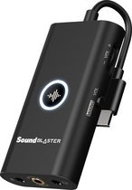 SOUND BLASTER G3 Sound Blaster G3 Console Gaming DAC USB-C (Zwart) - Draagbare externe Console Gaming USB-C DAC Amp voor PS4, PS5, Nintendo Switch, PC, en Mac