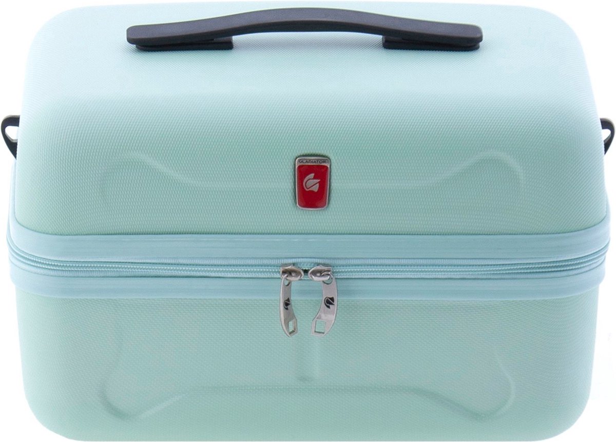 Gladiator 4800 Beautycase 36 cm - 20 L - Ritssluiting - mint green