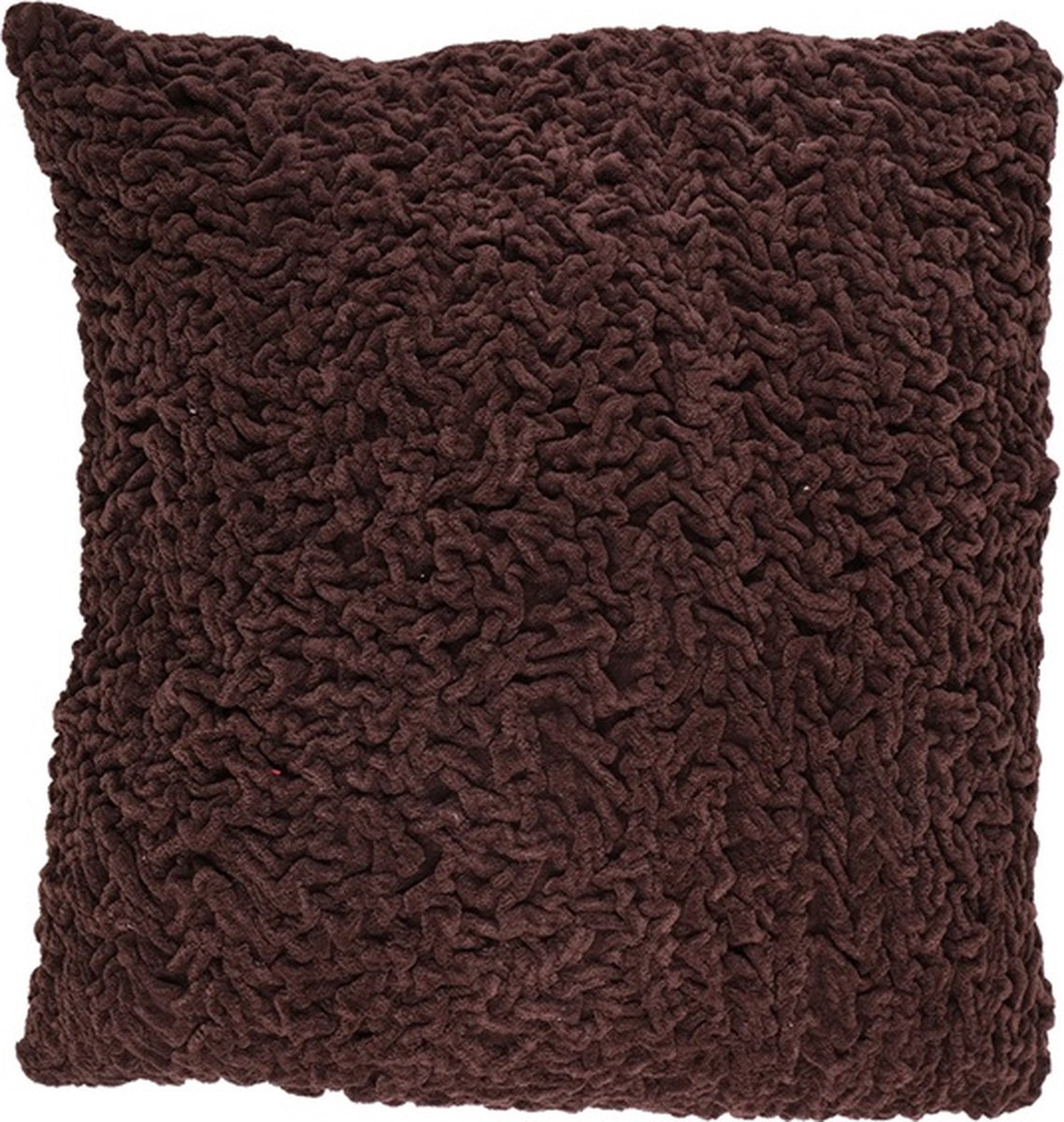 Kussen Astracan Bruin | 40 X 40 | Sierkussen Voor Woonkamer Of Slaapkamer
