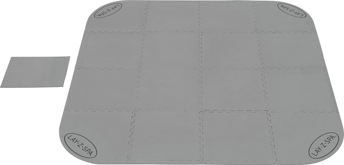 Lay-Z-Spa 60334 Zwembadbodem Beschermer Transparant 196x196cm
