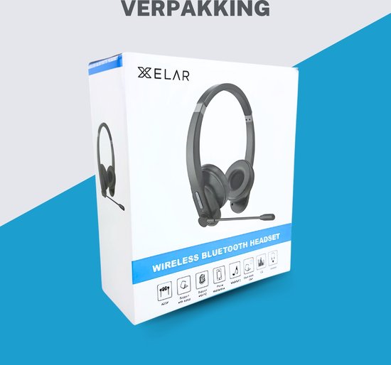 Headset Pc Met Microfoon Draadloos Avantalk Lingo N21 Open-Ear
