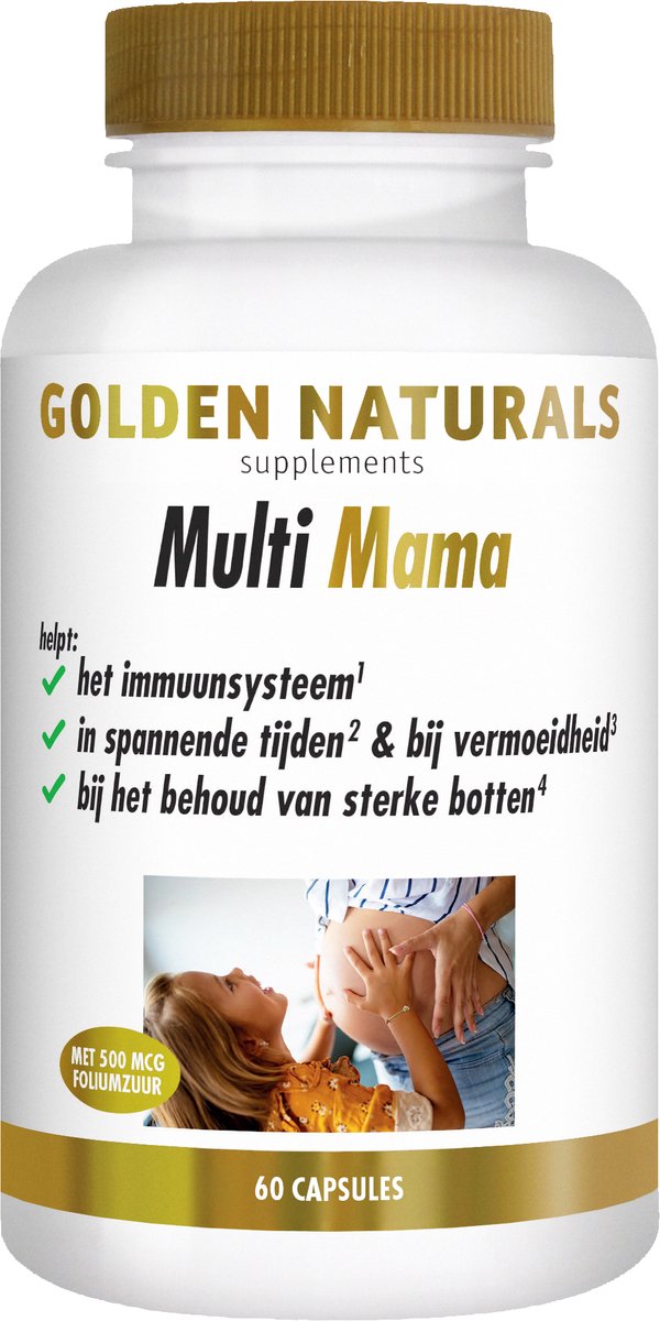 Goedkoopste Golden Naturals Multi Mama (60 veganistische capsules