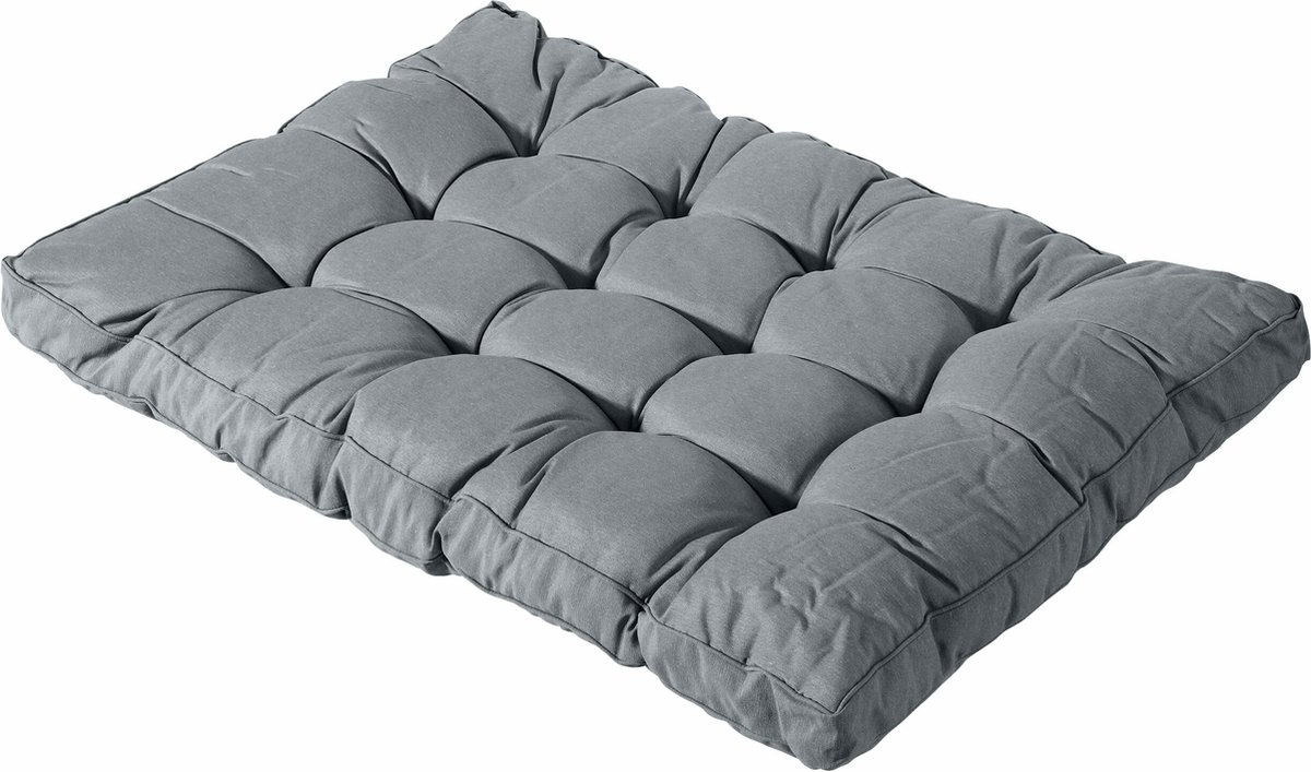 Madison: Palletkussen Florance 120x80 - Grijs