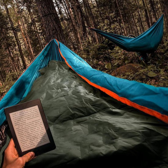 Enkel Envelop Slaapzak voor Volwassenen en Kinderen - Lichtgewicht Waterdichte Dubbele Slaapzak - Ideaal voor Kamperen en Backpacken Sleeping Bag — afbeelding 5