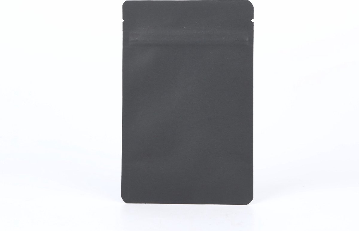 Goedkoopste Stazakken Zwart Kraft 130x80x205mm | 113 gram | - 100 st