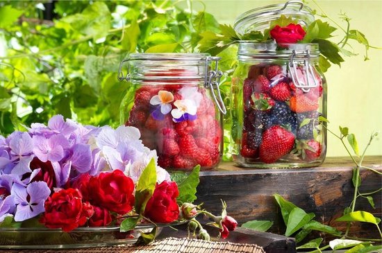 Bormioli Rocco Stock/weck - 4x - verre - transparent - 28 x 15 cm - 4 L