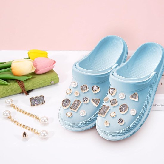Breloques Pour Chaussures En Forme De Coquillage - Décorations Ludiques Pour Lacets | Accessoire Mode Enfant, Ado | Lot De Breloques Fantaisie