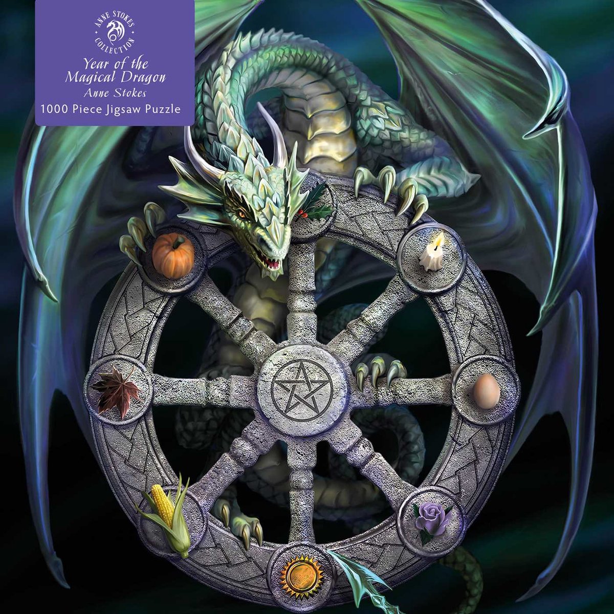 Year of the Magican Dragon Puzzel Anne Stokes 1000 stukjes