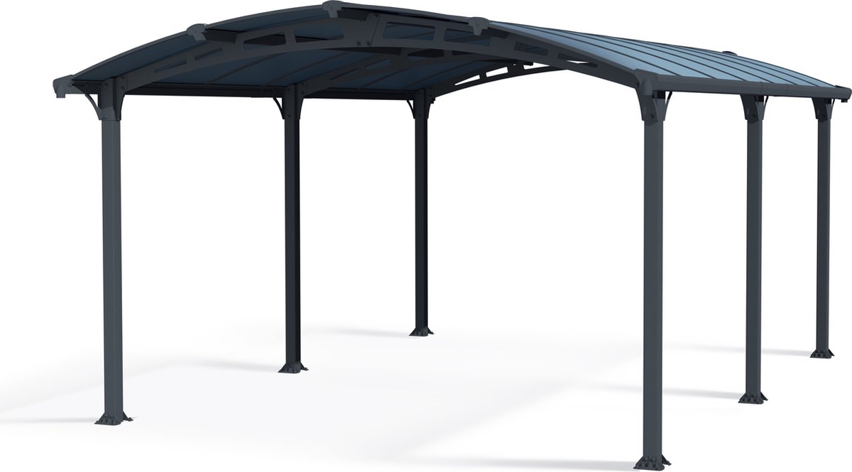 Canopia Arcadia Carport Overkapping Aluminium Hoge kwaliteit Eenvoudige installatie 3.6X5 m