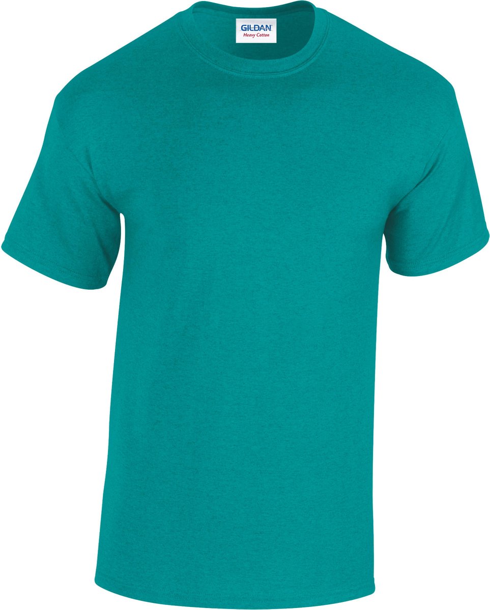Gildan - Heavy Cotton™ Adult T-Shirt - Antique Jade Dome (Heather) - M