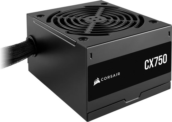 CORSAIR CX750 - Alimentation - ATX12V - 80 PLUS Bronze - 750 Watt - 100-240V - PFC actif - Europe - noir