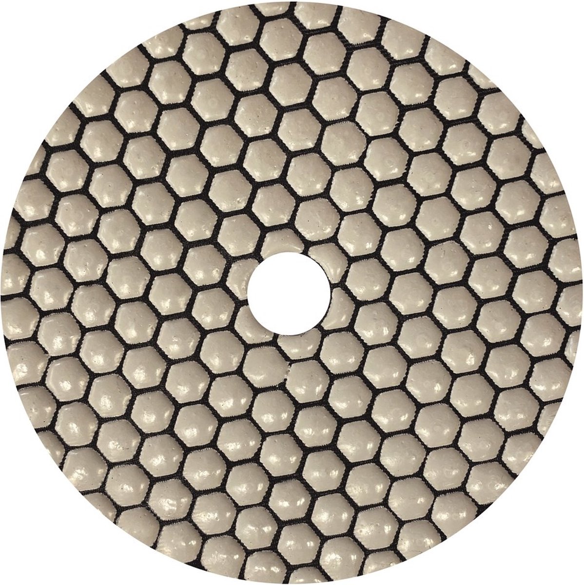 Carat Diamant Polijstschijf Droog 125 Buff White - EGPBUFFWH00