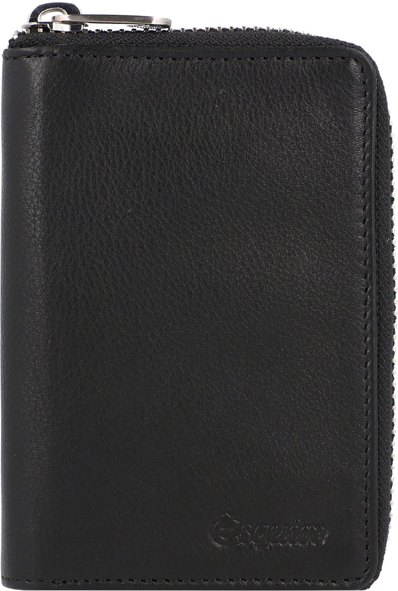 Esquire Oslo Nappa Portemonnee RFID Leer 8 cm - Dames - Staand formaat - schwarz