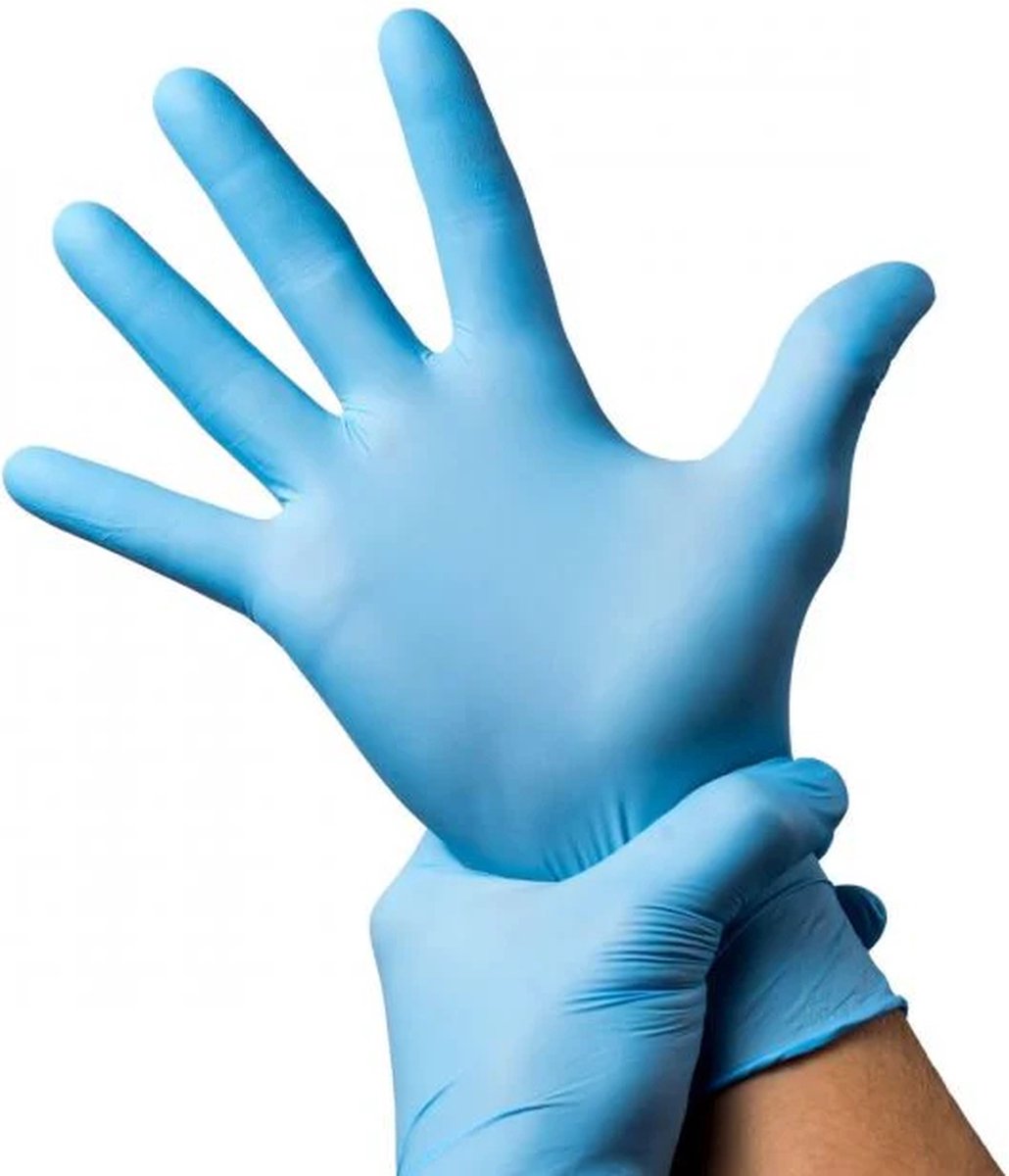 Romed nitril handschoenen blauw (premium) 1000 stuks - Set van 10 doosjes XL Romed