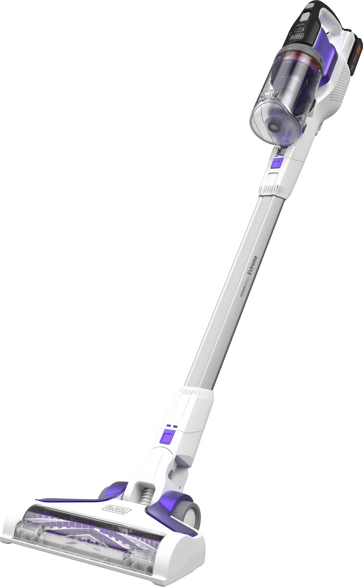 Black & Decker BHFEV1825CP handstofzuiger Wit Zakloos