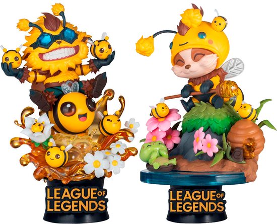 Beast Kingdom - Riot - Diorama-119 - League of Legends - Beemo & BZZZiggs (x2) - 15cm