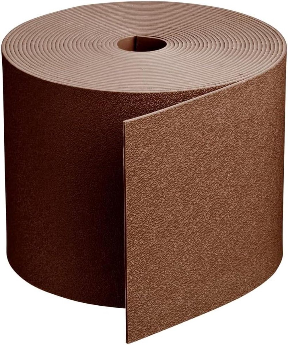 Nature Beetumrandung H15 6040632 Lengte 10 m - Taupe - Voor Tuin en Terras Lawn Edging