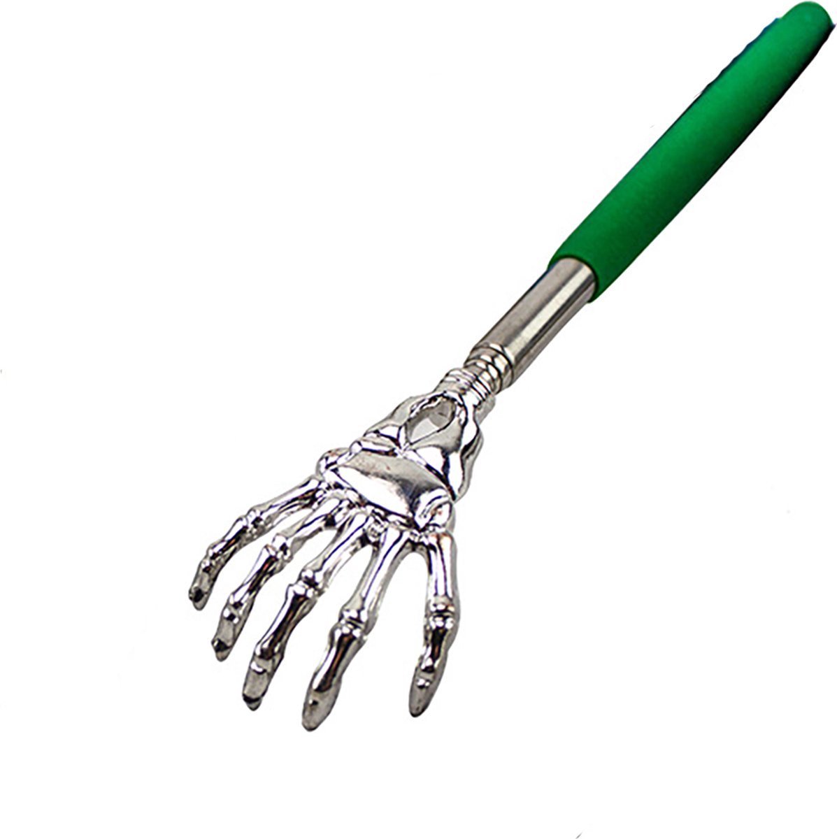 Goedkoopste New Age Devi - Uitschuifbare Ruggenkrabber - telescopische rugkrabber - Groen