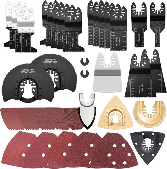 Oscillerende Zaagblad Accessoireset - Multitool Bladen Universele ...