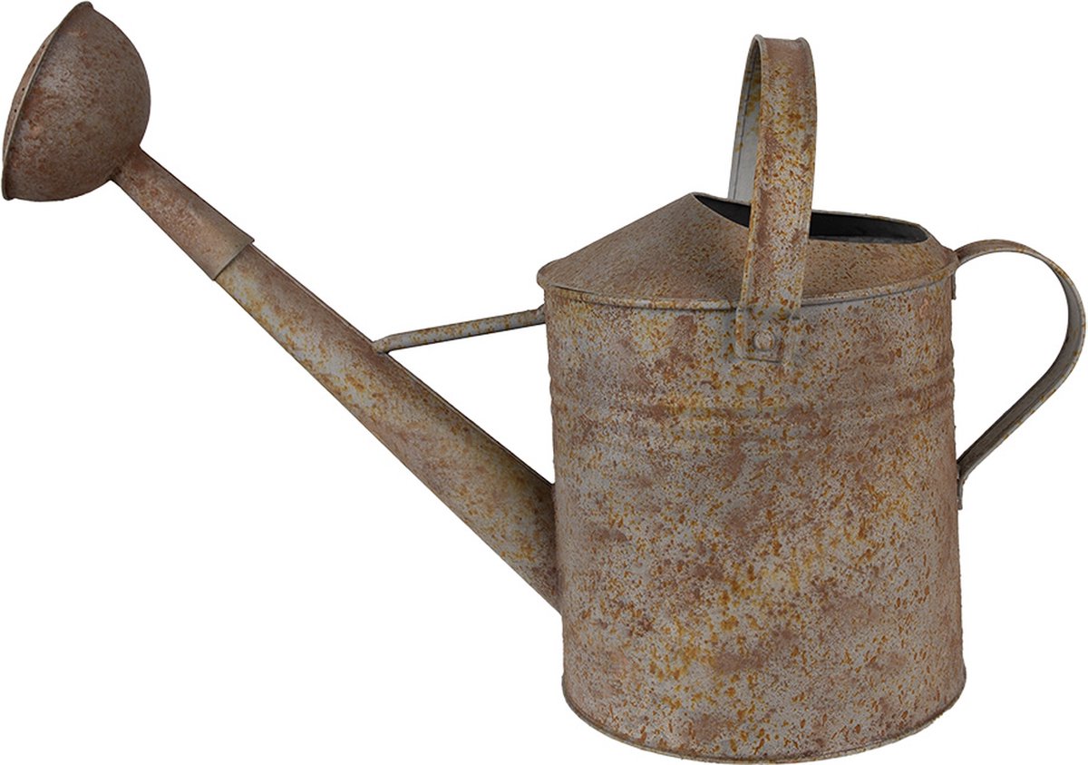 Clayre & Eef Decoratie Gieter 53x22x36 cm Bruin Grijs Metaal