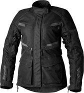 RST Maverick Evo Ce Ladies Textile Jacket Black Black 8 - Maat - Jas