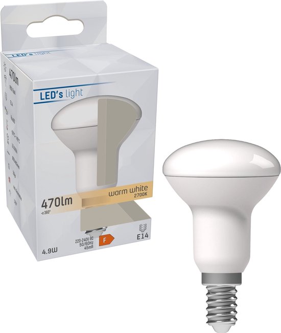 LED's Light E14 LED reflectorlamp - R50 - Warm wit licht - 4W vervangt ...